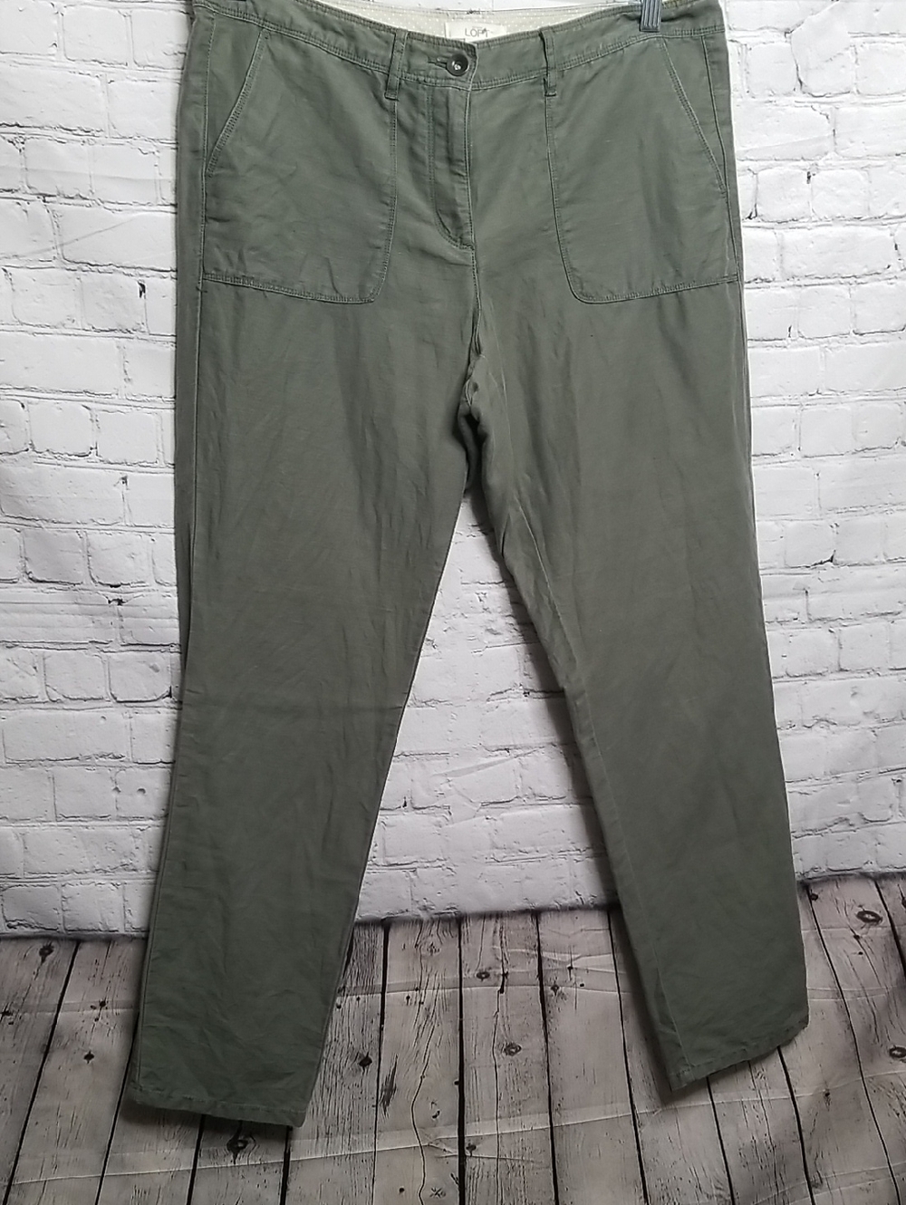 LOFT Pants Olive Green Size 10